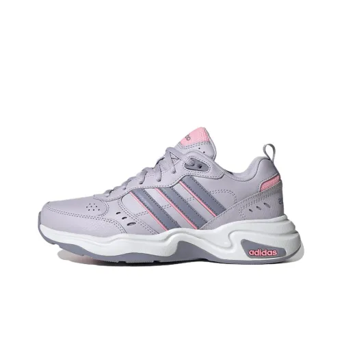 Adidas Neo Strutter Shock Absorbers Slip-resistant Abrasion-resistant Low Top Casual Women's Gray Adidas Neo Strutter Shock Absorbers Противоскользящий Устойчивый к истиранию Низкий Топ Повседневный Женский Серый