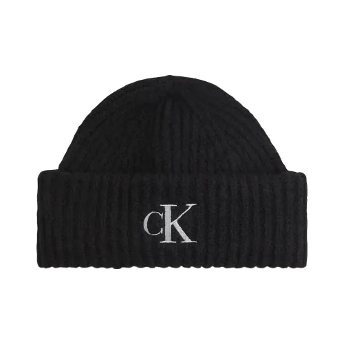 CALVIN KLEIN Хлопок Beanies Унисекс Черный