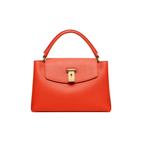 BALLY Layka Коровья кожа Сумка Маленькая Женская Апельсин