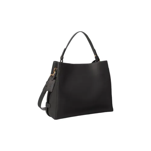 Polo Ralph Lauren Кожа Одно плечо Сумка Женская Черная