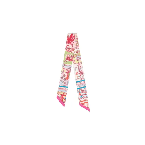 HERMES Шелковые шарфы Унисекс Разноцветные