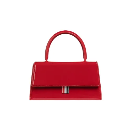 THOM BROWNE· Сумка через плечо из лакированной кожи женская красная