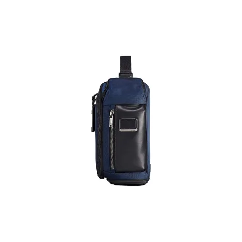 TUMI Alpha Bravo Бананка Sling Сумка Сумки через плечо Сумка через плечо Мини Мужская Синяя и Черная