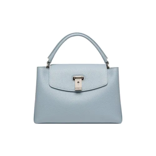BALLY Layka Коровья кожа Сумка Маленькая Женская Светло-синяя