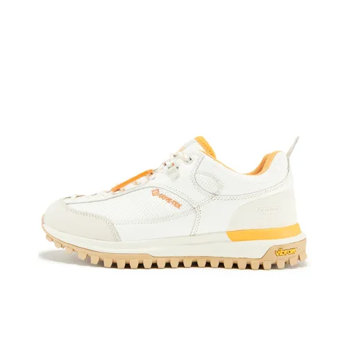 KOLON SPORT Кемпинг CAMP Противоскользящий устойчивый к истиранию низкий топ уличная обувь унисекс белый оранжевый