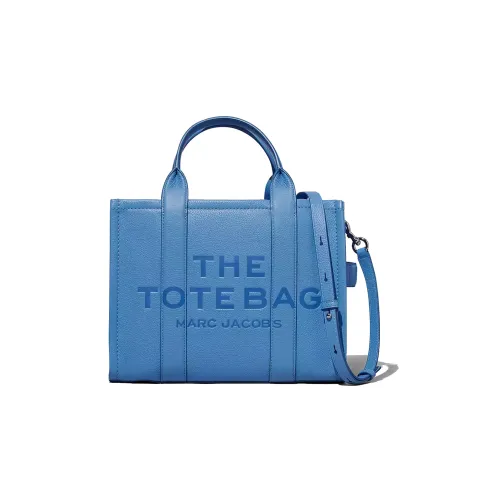 MARC JACOBS Full GRAIN LEATHER Тоут Сумка Сумка для покупок Сумка через плечо Сумка среднего размера Женская Темно-синяя