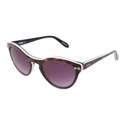 MOSCHINO Солнцезащитные очки Черепаховый Оболочка Цветочный Женские