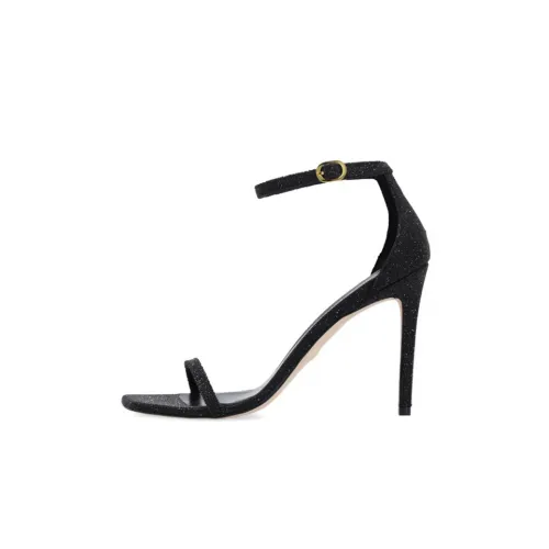 Stuart Weitzman SW Nudistcurve one Ремень Сандалии 11cm Женские Черный