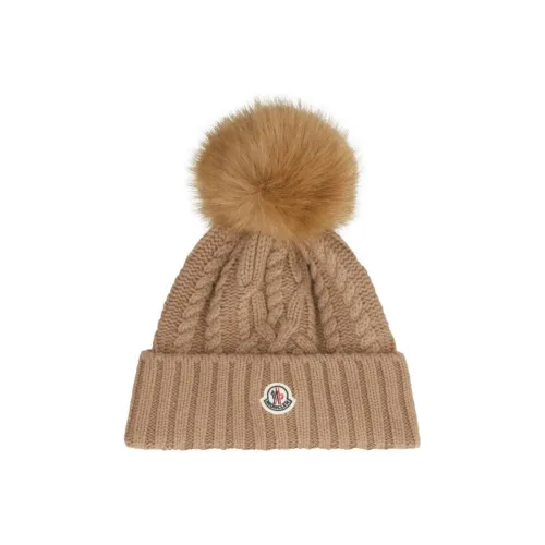 Moncler Шапки-бини Коричневый Женские