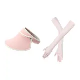 Розово-вишневый/Белая кромка + Пастельно-розовый