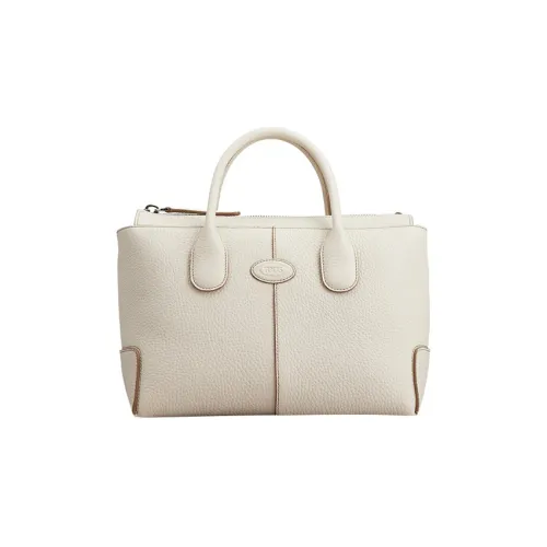 TOD'S DI Кожа Тоут Сумка Сумка для покупок Сумка через плечо Сумка Маленькая Женская Белая