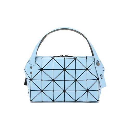 ISSEY MIYAKE Бостон Искусственная кожа Бостон Сумка Коробка Сумка Женская Небесно-голубая