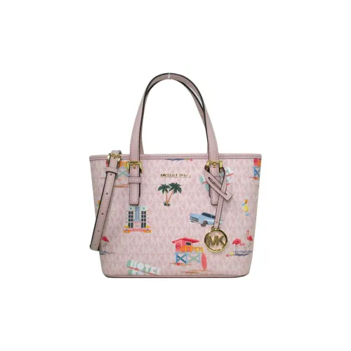 MICHAEL KORS Jet Set Item PVC Тоут Сумка Сумка для покупок Сумка через плечо Сумка среднего размера Женская