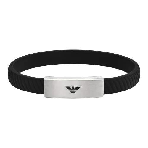 EMPORIO ARMANI Наручные повязки из нержавеющей стали Мужской