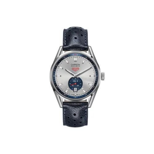 TAG HEUER Автоматический Механический Механизм Мужские Часы Carrera Collection 39 мм Серые