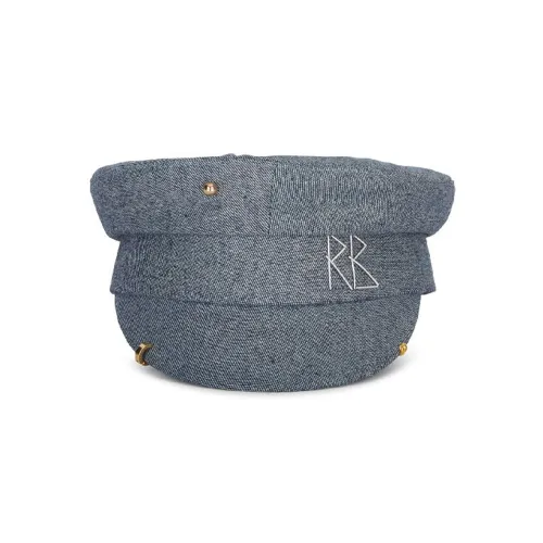 RUSLAN BAGINSKIY Хлопок Береты Серый Женские