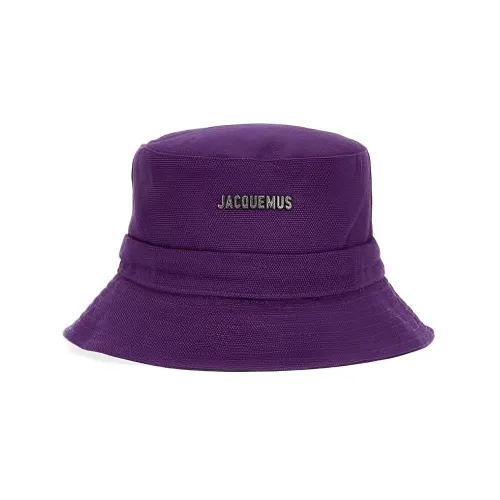 Jacquemus Cotton Bucket Hats Фиолетовый Мужской