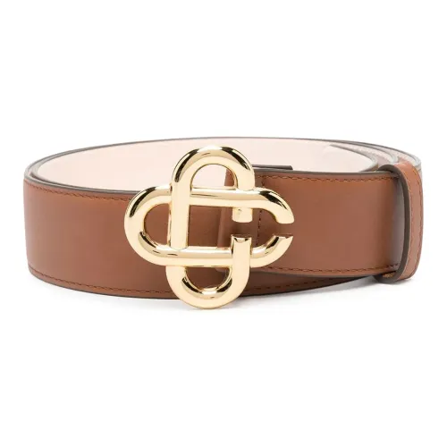 CASABLANCA Ремни из коровьей кожи, коричневый, мужской