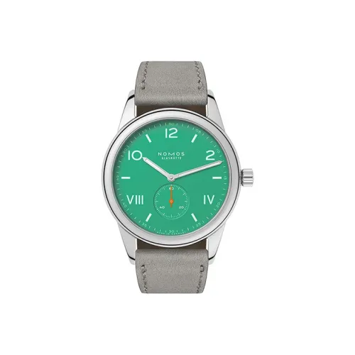 NOMOS Ручной завод, механические часы, мужские, 38,5 мм, зеленый
