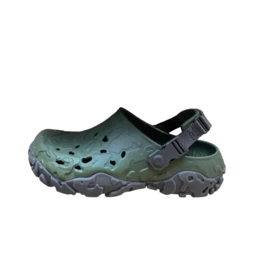 Crocs Основная часть Танк Спортивные Сандалии Мужские Армейский зеленый