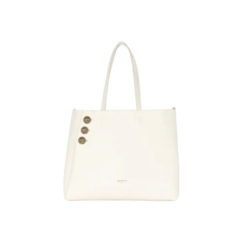 BALMAIN Телячья кожа Сумка Женская Белая