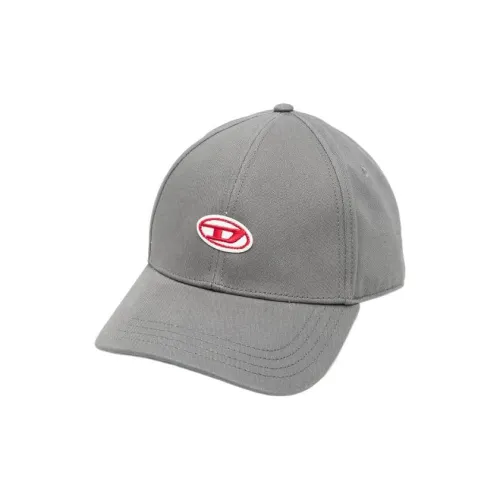 DIESEL Хлопок Бейсболки Серые Мужские