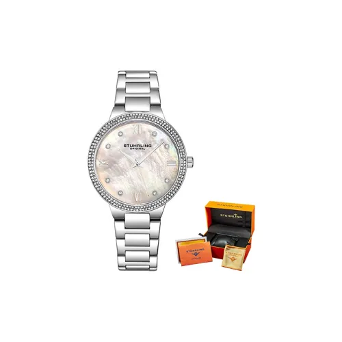STUHRLING Cala Collection Наручные часы Кварцевый механизм Металлический ремешок 38 мм
