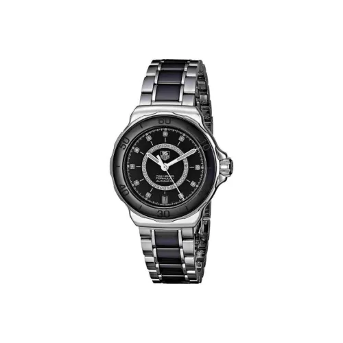 TAG Heuer F1 Collection Автоматический Механический Механизм Женские Часы 37 мм Черный Циферблат