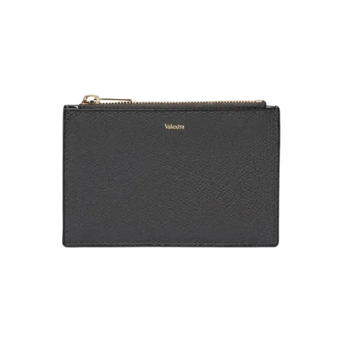 Valextra Телячья кожа Монетница Держатель для карт Мужской Дымчатый серый