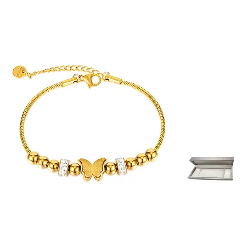 KENMO Браслеты Золотой + Подарочный набор для женщин