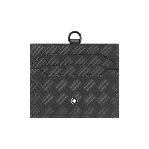 MONTBLANC Коровья кожа Держатель для карт Мужской Элегантный Серый