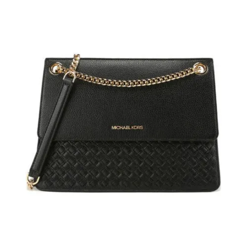 MICHAEL KORS Kathy Кожаная Маленькая Квадратная Сумка Сумка через плечо Сумка на плечо Женская Черная