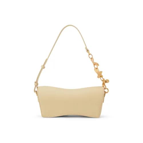 CHARLES KEITH ПУ (полиуретан) Charles Keith Сумка Плечевая сумка Багетная сумка Плечевая сумка Маленькая Женская