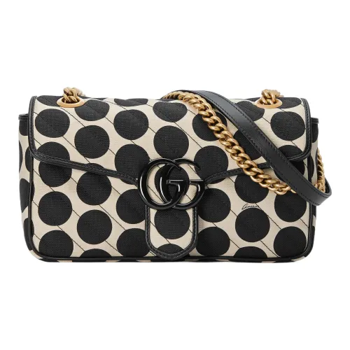 GUCCI GG Marmont Quilted Кожа Сумка через плечо Сумка на плечо Женская