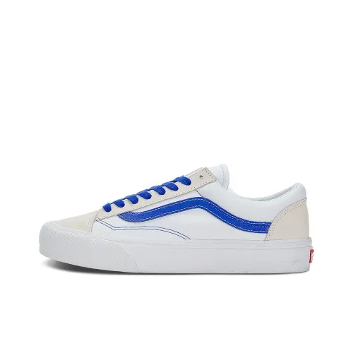 VANS Style 36 VR3 Low Скейтборд Кроссовки Унисекс Белый Синий