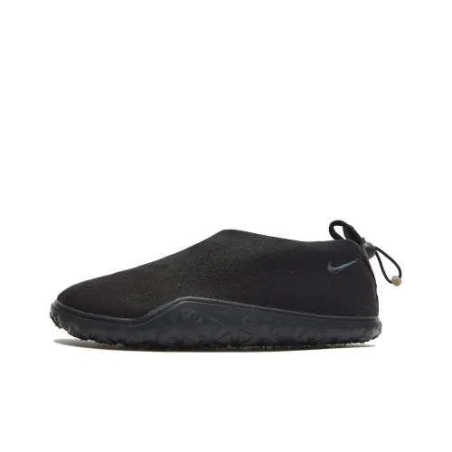 nike ACG Air Moc 'Черный Антрацит' Амортизаторы Slip-resistant Низкий Топ Уличная обувь Мужская Черная