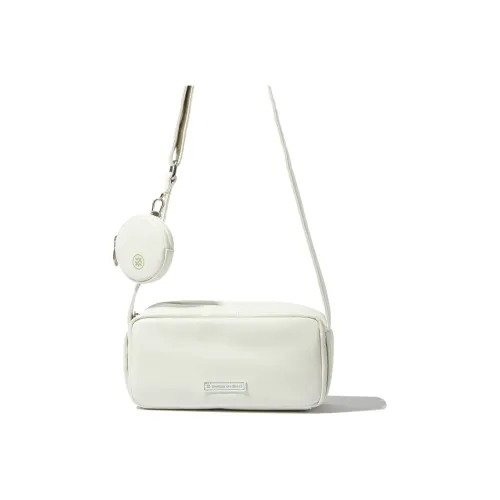 LIVEBOX EN DIRECT ПУ (полиуретан) Подушка Сумка Тост Сумка Сумка для поездок Сумка через плечо Женская Серый Белый