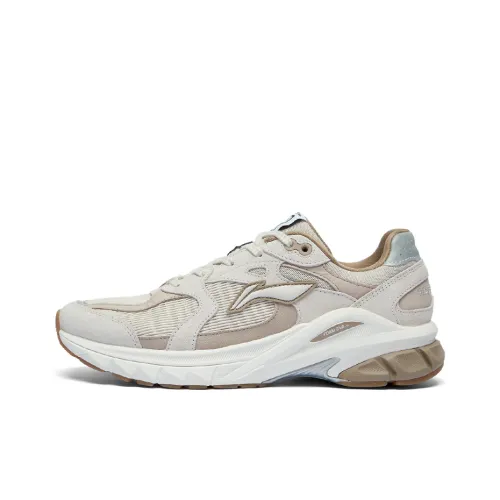 LINING Furious Rider Runner Спортивная повседневная обувь Мужская Лунный свет Серый