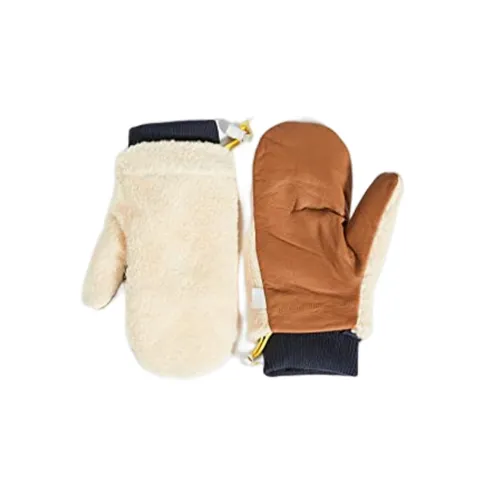 The North Face Шерсть/кашемир Вязаные перчатки Коричневый Мужской