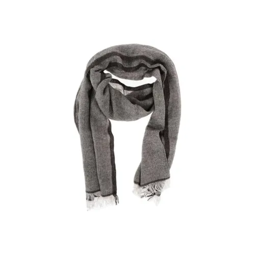 Ermenegildo Zegna Вязаные шарфы Серый Мужской