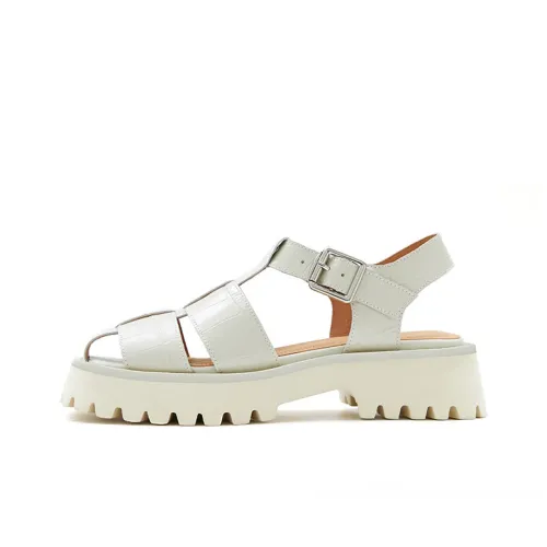 Marie Claire Стильные Сандалии Женские Керамика Айвори