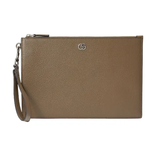 GUCCI GG Marmont Кожа Сумка для документов Запястье Сумка Клатч Мужской