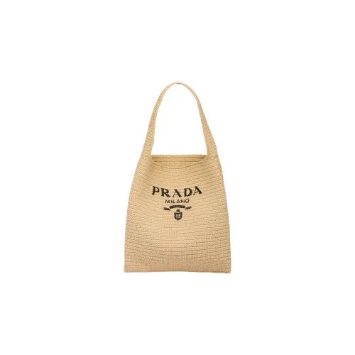 PRADA Raffia Сумка Женская Коричневая