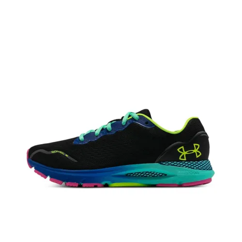 Under Armour Hovr Sonic 6 Low Топ Повседневные Беговые Кроссовки Мужские Черные Синие