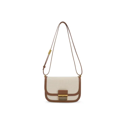 CHARLES KEITH Шарф Canvas Series Холст Тофу Сумка Плечевая Маленькая Женская Многоцветная