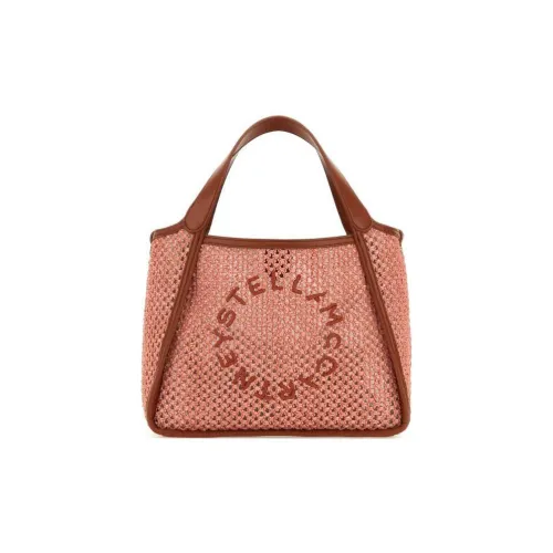 Stella McCartney Raffia Сумка Женская Розовая и Коричневая