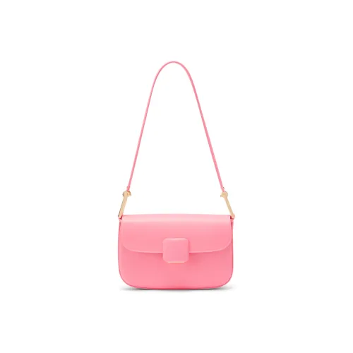 CHARLES KEITH ПУ (полиуретан) Сумка Плечевая сумка Маленькая квадратная сумка Плечевая сумка Маленькая Женская Многоцветная