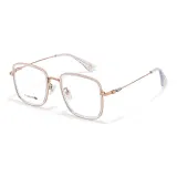 Прозрачный розово-золотой