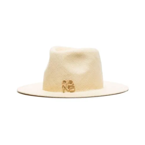 RUSLAN BAGINSKIY Хлопок Цилиндры Бежево-желтый Женские