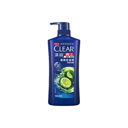 Прозрачный мужской шампунь